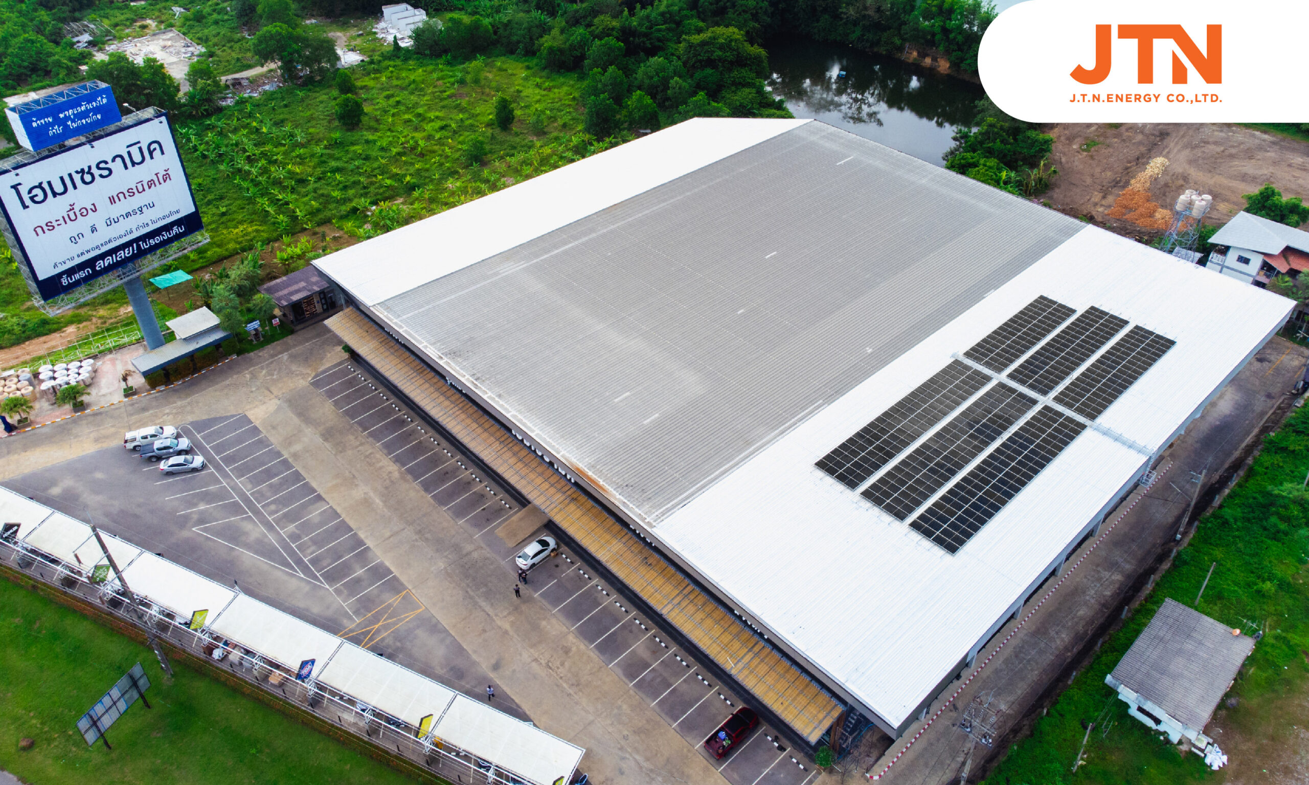 HOME CERAMIC Chantaburi – 122.08 kWp.
