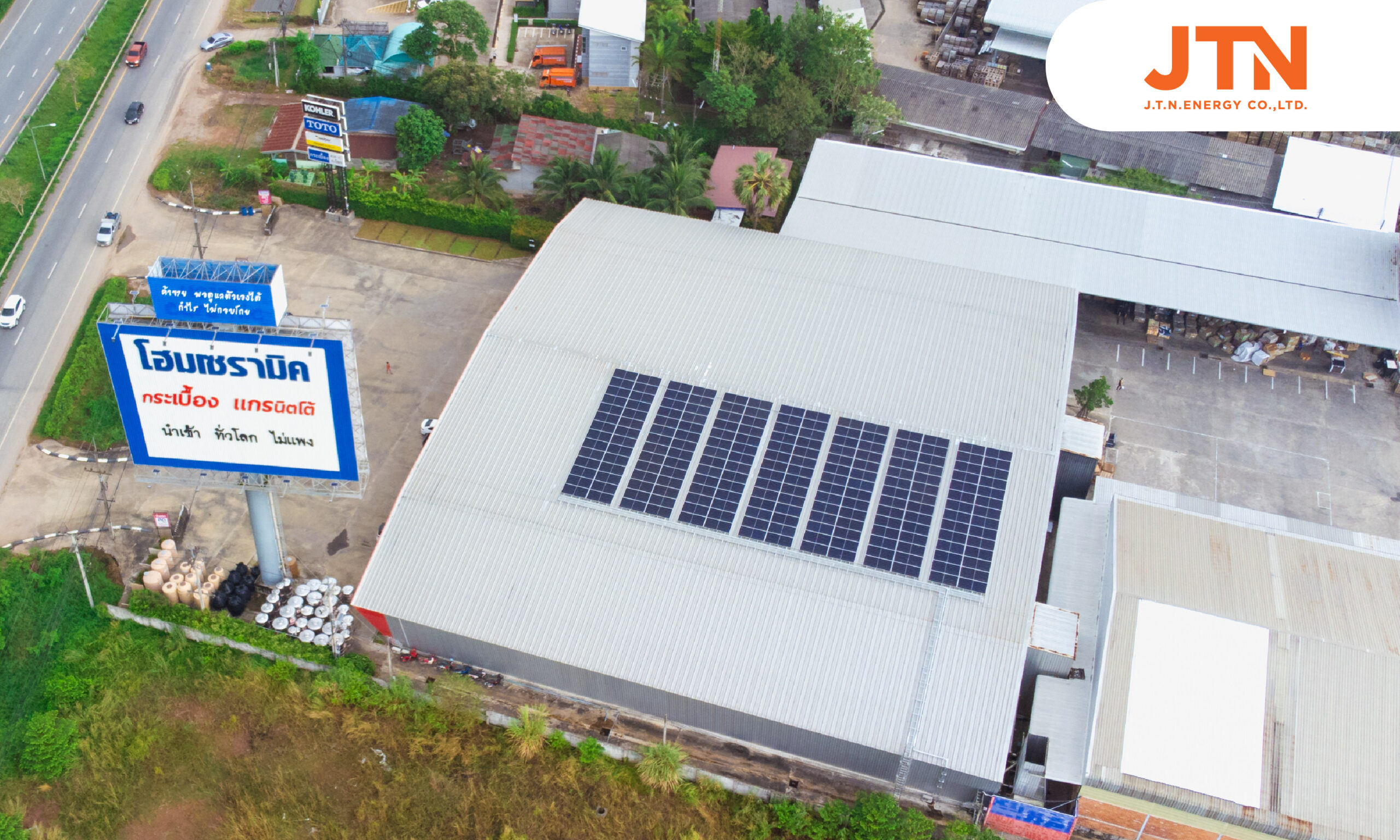 HOME CERAMIC Rayong – 106.82 kWp.