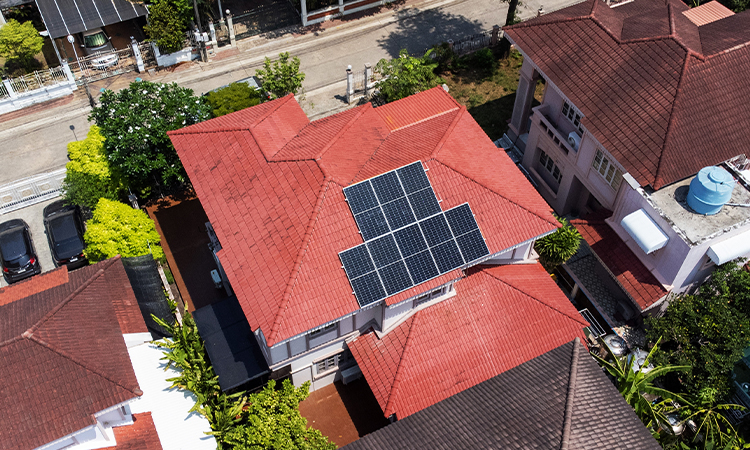 บ้านพักอาศัย – 4.6 kWp.