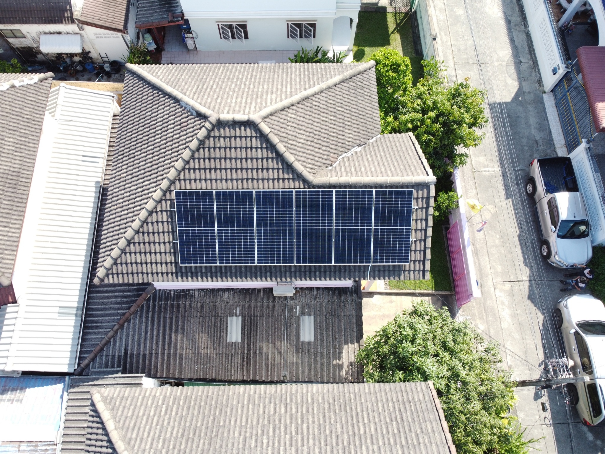 บ้านพักอาศัย (กรุงเทพมหานคร) – 3.27 kWp.